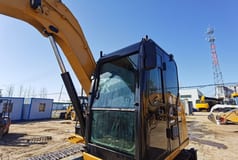 2020 Caterpillar 308E mini excavator cab and boom detail