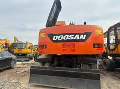 2023 Doosan DX150W-9 wheel excavator rear view