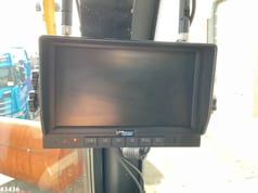 2015 Liebherr LH60 C LITRONIC material handler cab monitor view