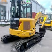 2025 LiuGong 9035FZTS mini excavator, rear three-quarter view