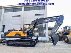 2024 Volvo EC350D crawler excavator side view 2024 Volvo EC350D crawler excavator side view