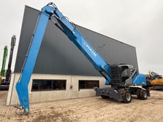 2021 Fuchs MHL350F material handler, side view 2021 Fuchs MHL350F material handler, side view