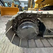 2021 Caterpillar 320GC crawler excavator track drive detail