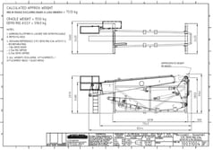 2015 Doosan DX380LC-5 crawler excavator technical drawing