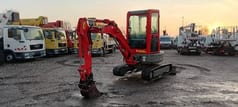 2017 Bobcat E26 mini excavator, side view