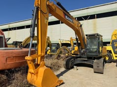 2022 Sany SY215C crawler excavator, front three-quarter view 2022 Sany SY215C crawler excavator, front three-quarter view