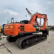 2023 Hitachi Zaxis 250LC crawler excavator, rear three-quarter view