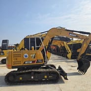 2024 Sany SY75C Pro mini excavator, side profile view 2024 Sany SY75C Pro mini excavator, side profile view