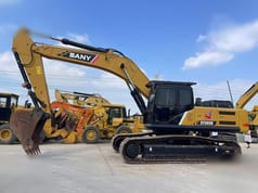 2018 Sany SY365H crawler excavator, side profile view