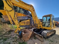 2011 Takeuchi TB175 mini excavator, side view 2011 Takeuchi TB175 mini excavator, side view