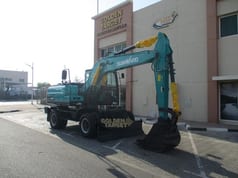2024 Sunward SWE150W wheel excavator side view