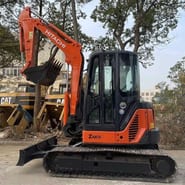 2018 Hitachi ZX50U-2 mini excavator, side profile view 2018 Hitachi ZX50U-2 mini excavator, side profile view