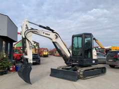 2012 Bobcat E60 mini excavator, side view