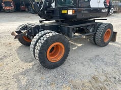 2022 Bobcat E57W wheel excavator side view
