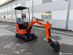 2026 Kima KME10 mini excavator, side view