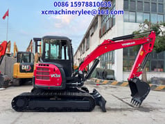 2024 Yanmar ViO55 mini excavator side view 2024 Yanmar ViO55 mini excavator side view