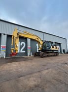 2019 Kobelco SK500LC-10 crawler excavator side view 2019 Kobelco SK500LC-10 crawler excavator side view