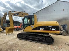2023 Caterpillar 320C crawler excavator, side profile view 2023 Caterpillar 320C crawler excavator, side profile view