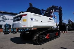 2023 Hidromek HMK520LC-5 crawler excavator, rear three-quarter view