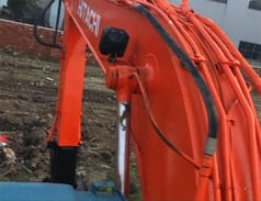 2018 Hitachi EX120-3 crawler excavator boom detail