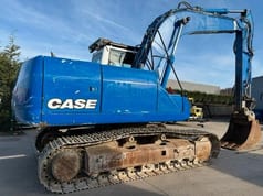 2012 CASE CX160B crawler excavator, rear three-quarter view