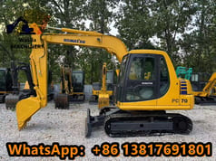 2019 Komatsu PC70 mini excavator, side view 2019 Komatsu PC70 mini excavator, side view