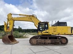 2017 Komatsu PC700LC-11 crawler excavator side view