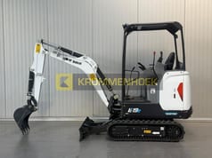 2025 Bobcat E19 E mini excavator, side view 2025 Bobcat E19 E mini excavator, side view