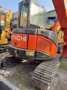 2018 Hitachi ZX50U mini excavator rear view 2018 Hitachi ZX50U mini excavator rear view