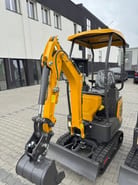 2025 Müller Machinery MB 12-SH mini excavator, front three-quarter view