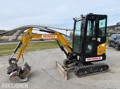 2022 Sany SY18C mini excavator, side view