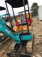 2021 Kubota U17 mini excavator rear view
