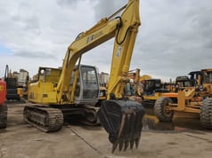 2018 Sumitomo SH120 crawler excavator, front three-quarter view 2018 Sumitomo SH120 crawler excavator, front three-quarter view