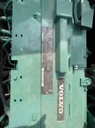 2025 Volvo EC290 crawler excavator engine identification plate