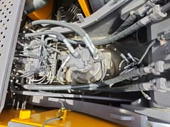 2022 Volvo EC2500L crawler excavator hydraulic system detail