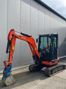 2021 Kubota U27-4 mini excavator, side view 2021 Kubota U27-4 mini excavator, side view