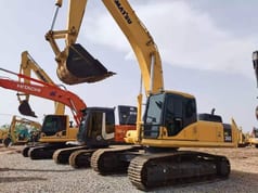 2024 Komatsu PC360-7 crawler excavator, side view