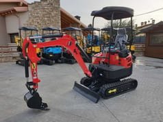 2024 Kubota HT18 mini excavator, three-quarter view 2024 Kubota HT18 mini excavator, three-quarter view