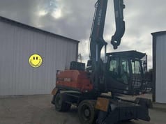 2012 Atlas 230MH material handler, side view