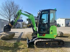 2024 LiuGong 9027 FE mini excavator, side view
