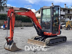 2017 Kubota U27-4 mini excavator, side view 2017 Kubota U27-4 mini excavator, side view