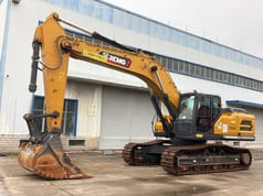 2023 XCMG XE380GK crawler excavator, side profile view