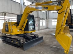 2023 Komatsu PC70 mini excavator, side view 2023 Komatsu PC70 mini excavator, side view
