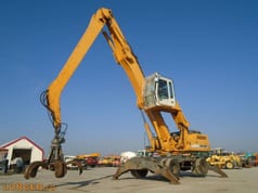 2003 Liebherr A934B material handler, side view 2003 Liebherr A934B material handler, side view