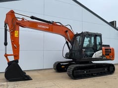 2025 Hitachi Zaxis 140H crawler excavator, side profile view