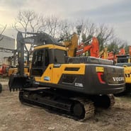 2024 Volvo EC200DL crawler excavator, rear three-quarter view 2024 Volvo EC200DL crawler excavator, rear three-quarter view