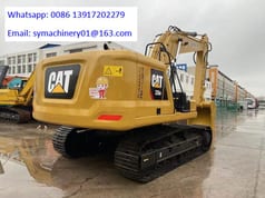 2023 Caterpillar 330GC crawler excavator rear view