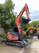 2024 Kubota KX183-3 mini excavator, side profile view 2024 Kubota KX183-3 mini excavator, side profile view