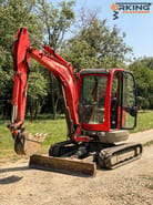 2014 JCB 8035 ZTS mini excavator, side view 2014 JCB 8035 ZTS mini excavator, side view