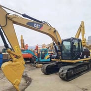 2016 Caterpillar 312D2 crawler excavator, side view